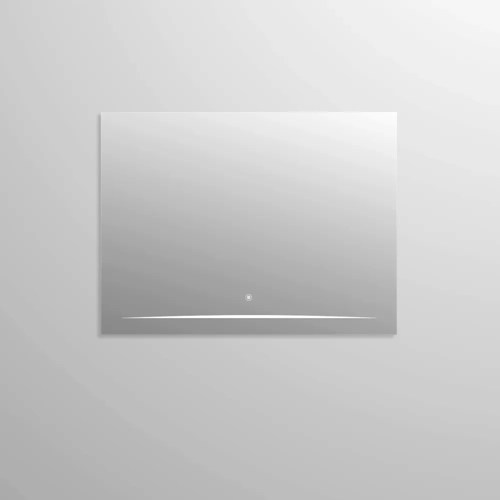 Miroir DEL Polar Star 32po sans cadre avec éclairage intégré Golden Elite Deco