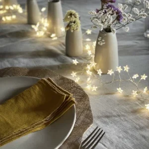 Guirlande cascade 200 étoiles LED