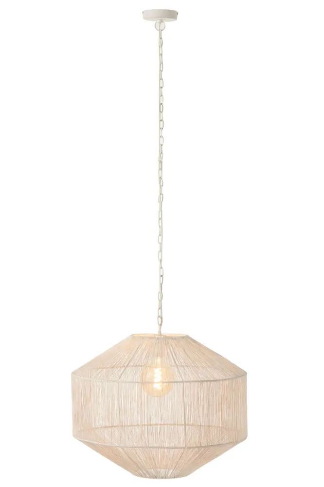 Hanglamp Metaal Mat Wit