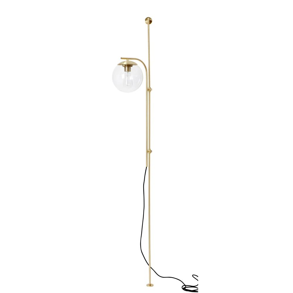 Hübsch Bulle Mur/Lampadaire Clair/Laiton