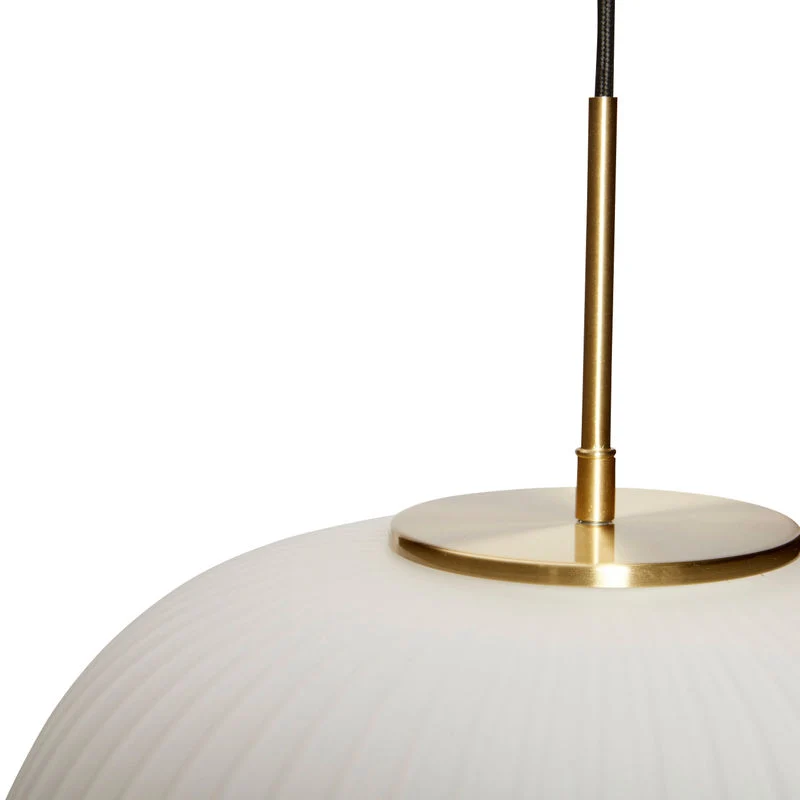 Hübsch Serene suspension Ø42, blanche