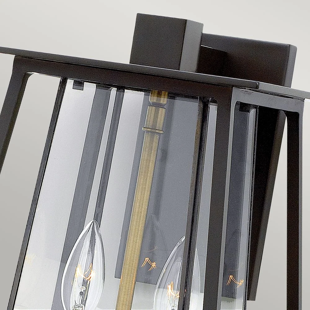 Applique murale extérieure Hinkley Walker 2L aluminium E14