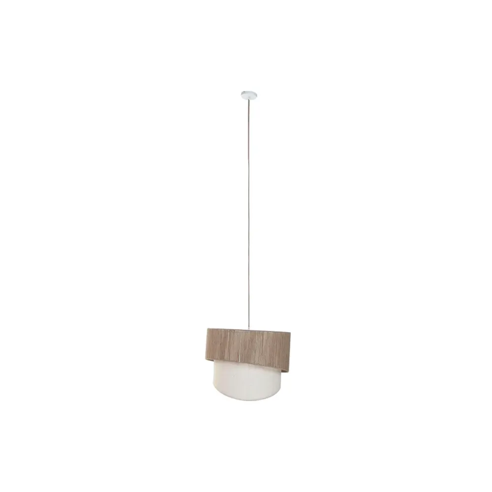 Suspension Home ESPRIT Marron Jute Métal Corde 60 x 60 x 50 cm