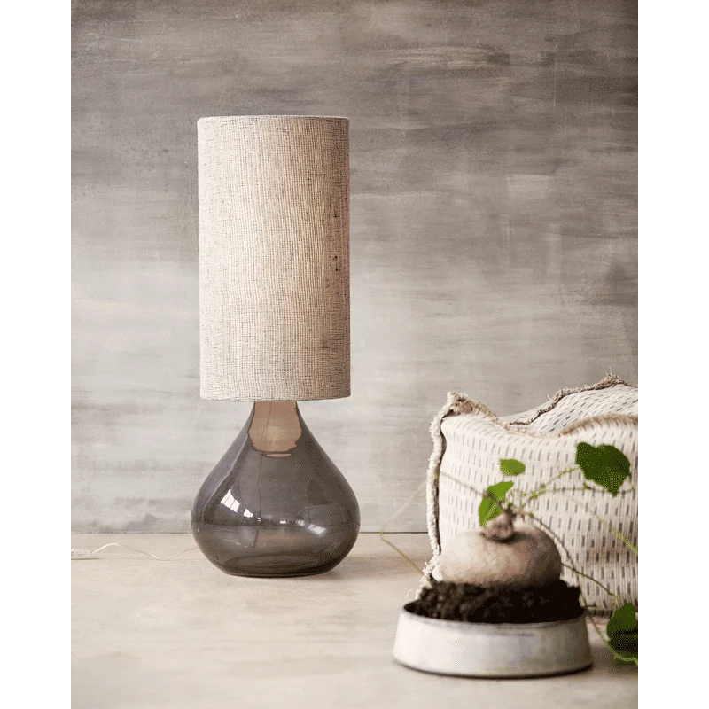 House Doctor Grand Pied de Lampe, Gris Foncé