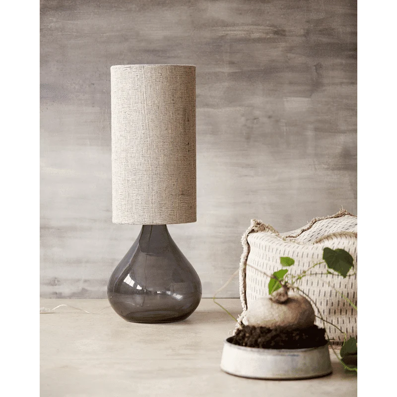 House Doctor Grand Pied de Lampe, Gris Foncé