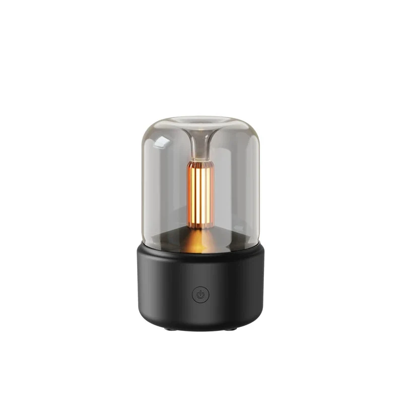 Humidificateur de bureau USB avec fonction d'aromathérapie et éclairage d'ambiance