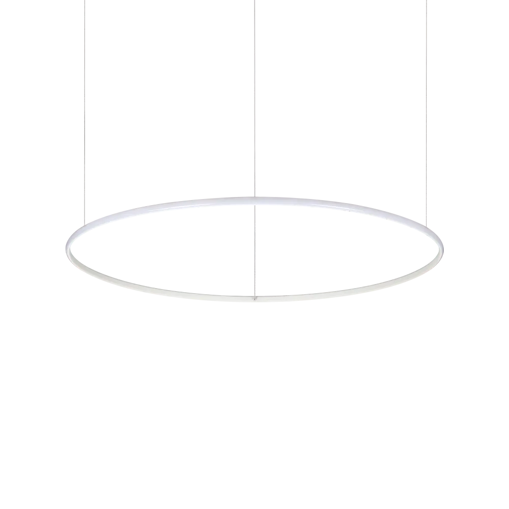Lámpara colgante Ideal Lux Hulahoop blanco LED 46W Ø100,5cm 258751