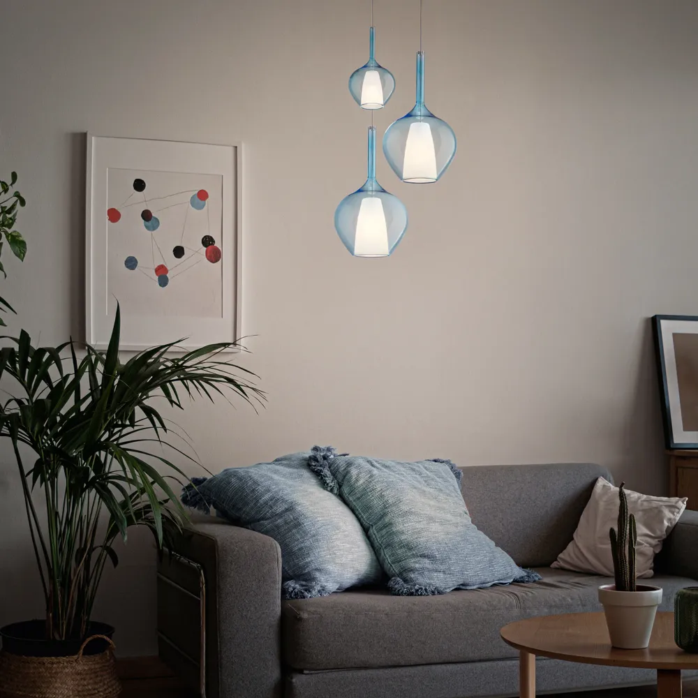 Lámpara colgante Ideal Lux Kalique cobre 42W Ø28cm 359540