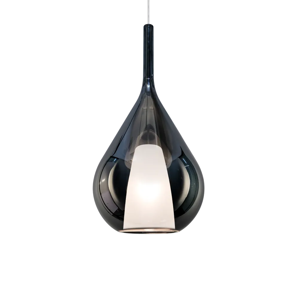 Lámpara colgante Ideal Lux Kalique fumé 42W Ø28cm 359724
