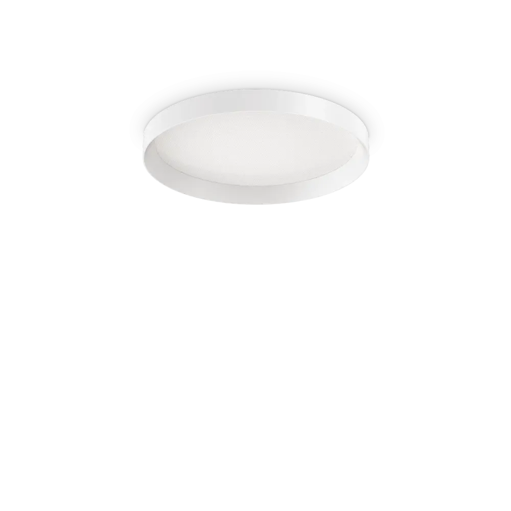 Plafón de techo Ideal Lux Fly blanco LED 26W Ø45cm 3000K 254272