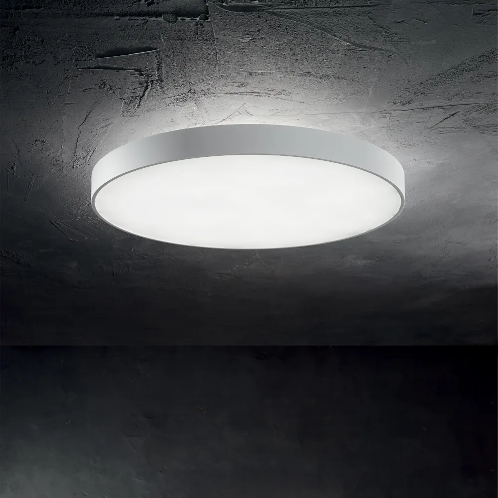 Plafón de techo Ideal Lux Halo blanco LED 22W 4000K Ø35cm 223193
