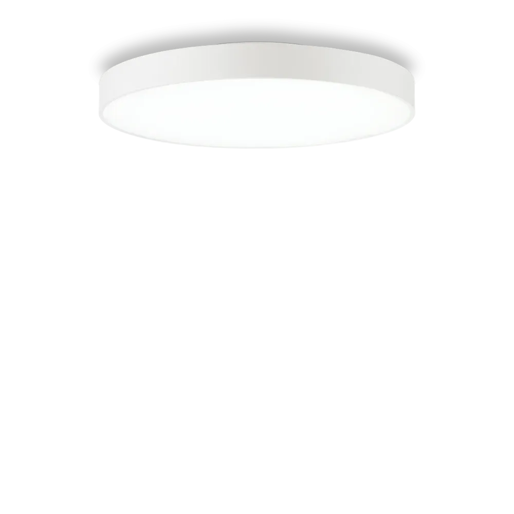 Plafón de techo Ideal Lux Halo blanco LED 46W Ø60cm 3000K 223223