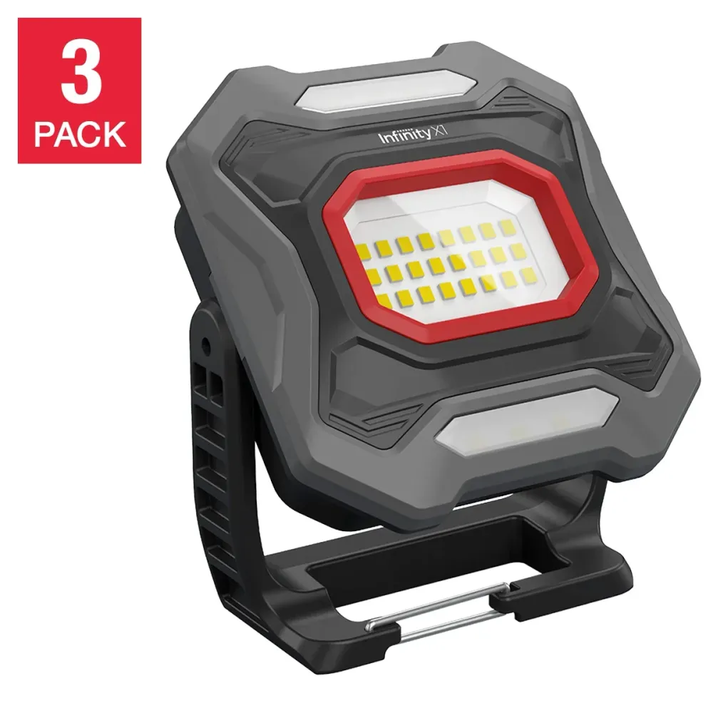 Infinity X1 - Lampe de travail, paquet de 3