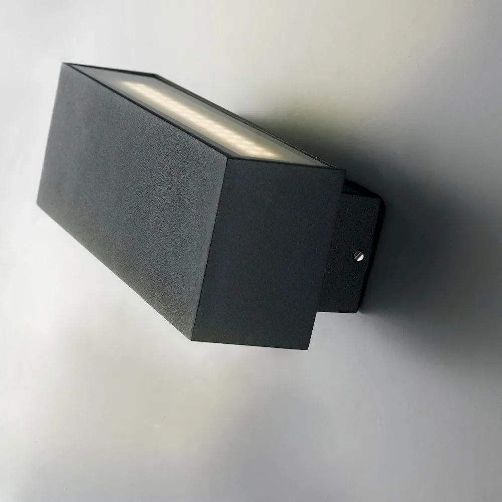 Outdoor wall lamp Intec AGERA aluminum LED