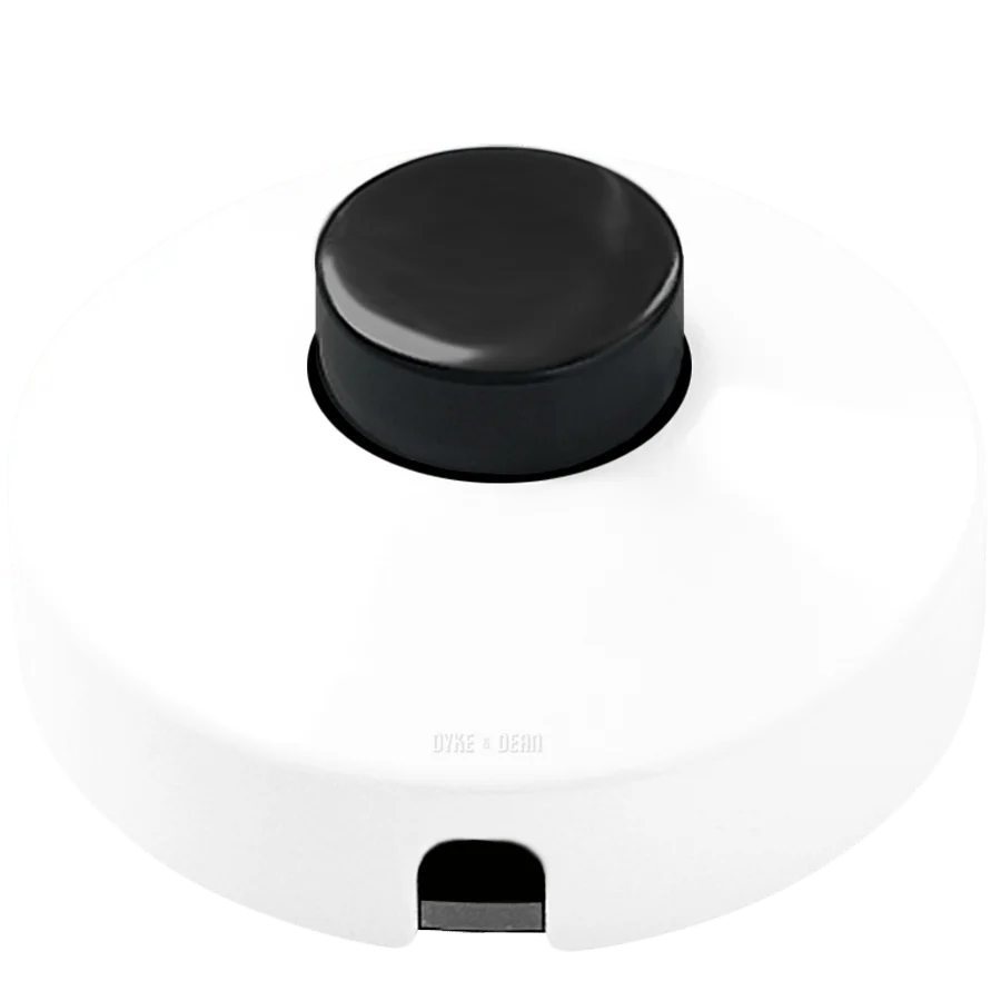 INTERRUPTEUR D'ÉCLAIRAGE DE LAMPE EN LIGNE À PIED DOMINO INVERSÉ