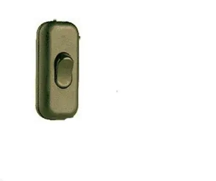 Interrupteur de vol unipolaire Peretta Black