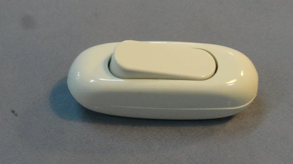 Interrupteur volant unipolaire blanc Peretta White