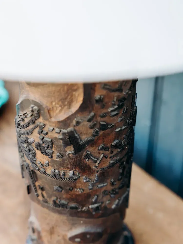 Julia, la lampe à poser en bois N°371 Isabelle