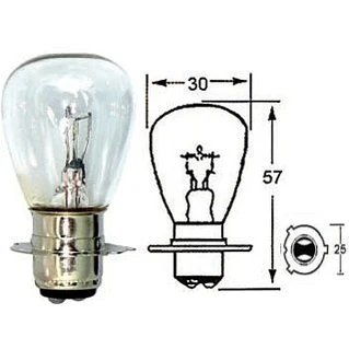 BULB 6245J - 12V-35/35W - P15D-25-3 (Vieux 3-Roues) ITL-Importations Thibault