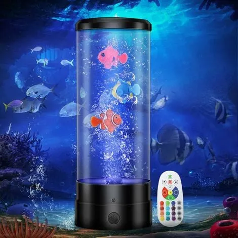 Lampe Poisson avec Changement de Couleur Itotal