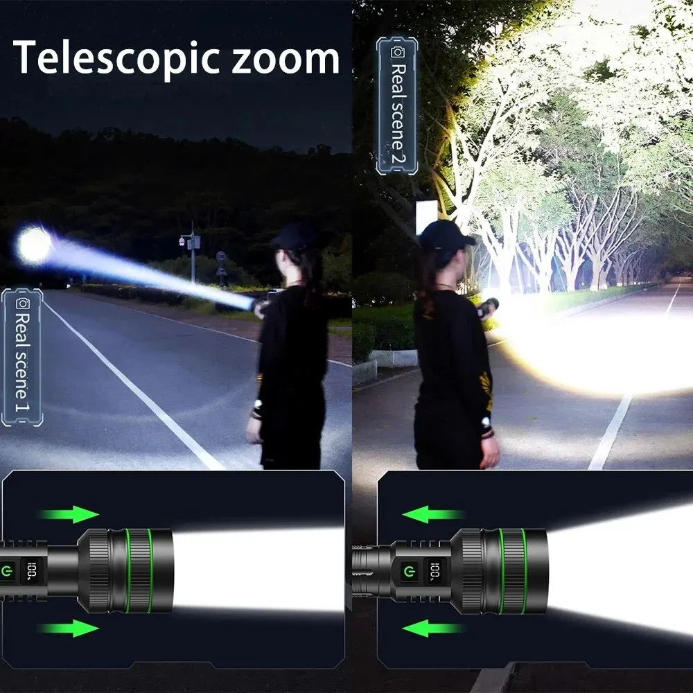 Lampe Torche LED 5 modes - ULTRA longue portée Jackpotpromo