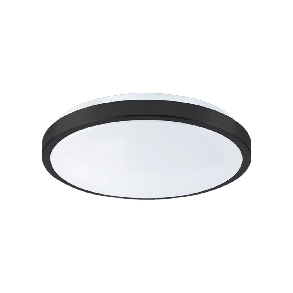 Plafonnier LED 11'' 15w/3000k '"Noir" Verona 2pk Jessar