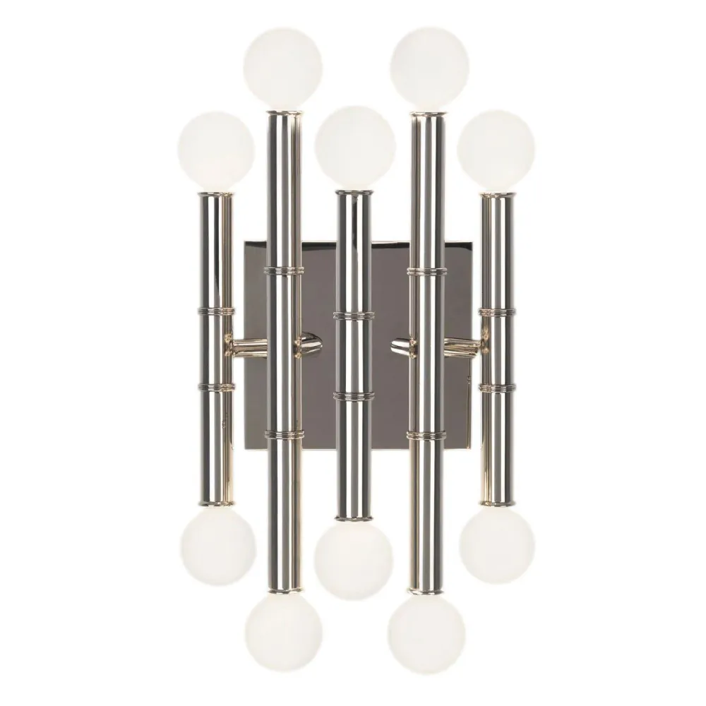 Jonathan Adler Applique Murale À 10 Lampes Meurice | Argent