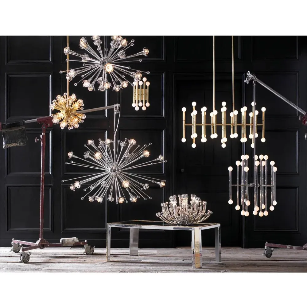 Jonathan Adler Applique Murale À 10 Lampes Meurice | Argent