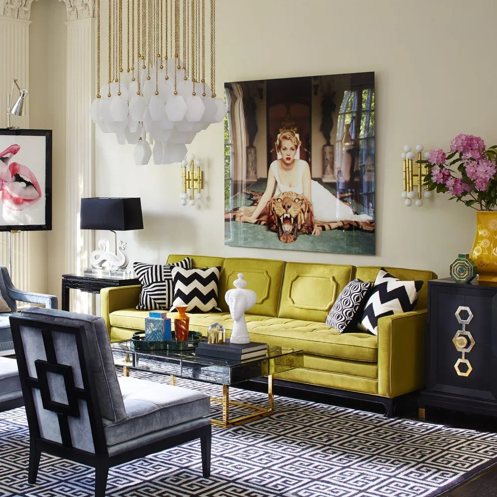 Jonathan Adler Applique Murale À 10 Lampes Meurice | Argent