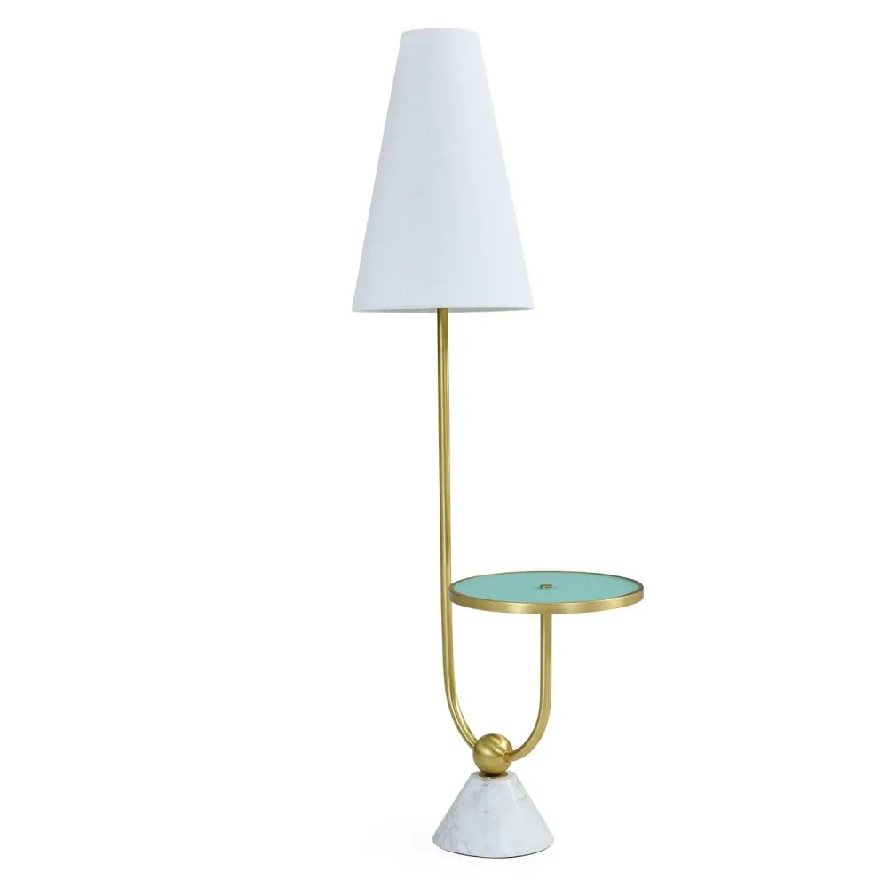 Jonathan Adler Lampadaire Paradiso avec Tablette