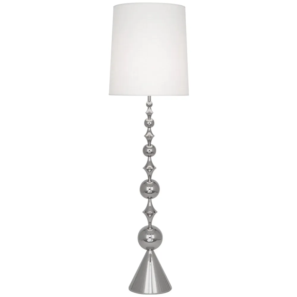 Jonathan Adler Lampadaire Sur Pied Harlequin | Argent