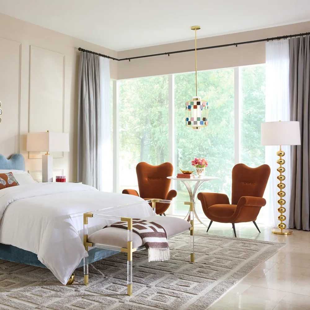 Jonathan Adler Lampadaire Sur Pied Hollywood | Doré