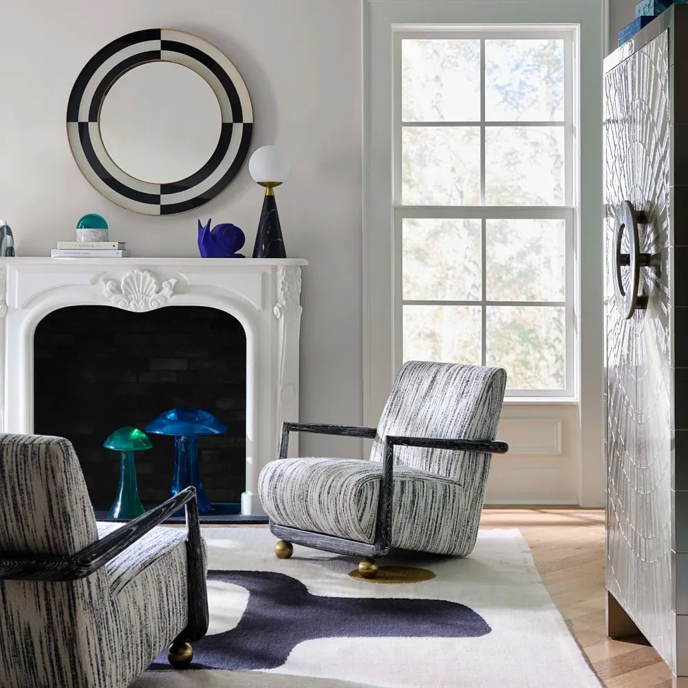 Jonathan Adler Lampe De Table En Marbre Apex