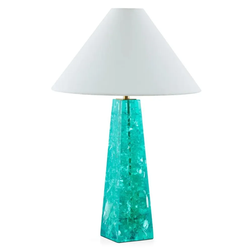 Jonathan Adler Lampe De Table Prisma | Turquoise