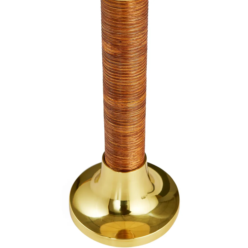 Jonathan Adler Lampe De Table Riviera En Rotin