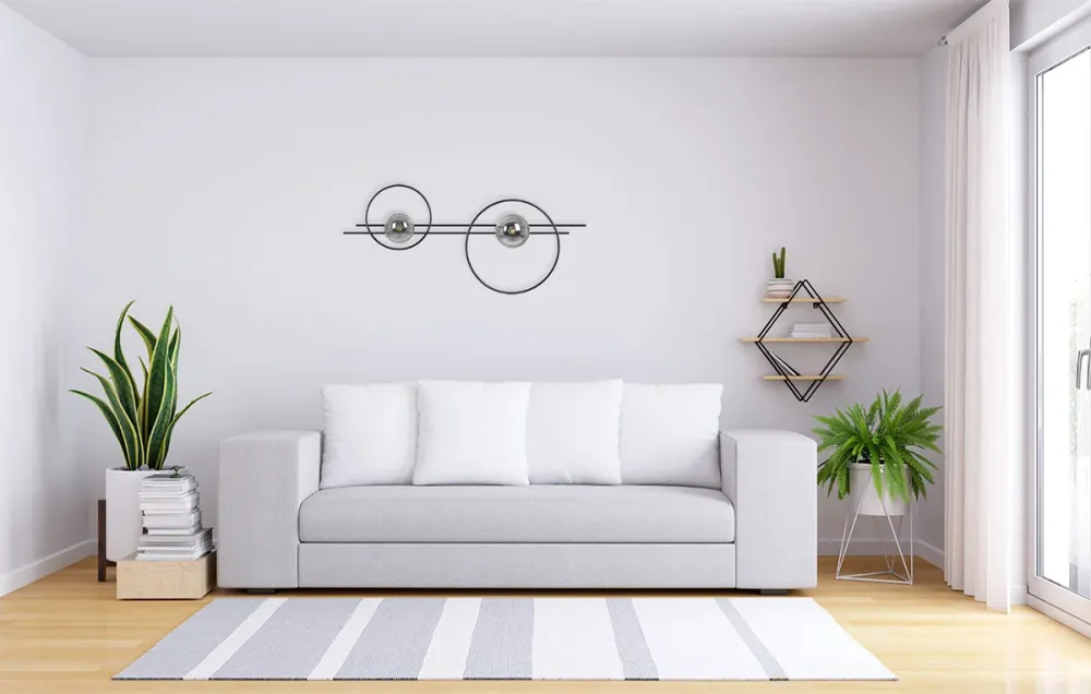 Applique murale Kaja Astra 2L E14 H 47,0 cm