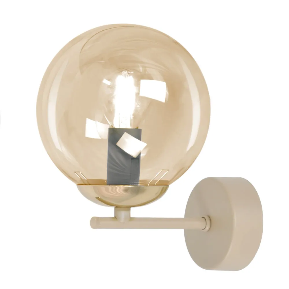 Applique murale Kaja Felix 1L, douille E14, hauteur 21 cm