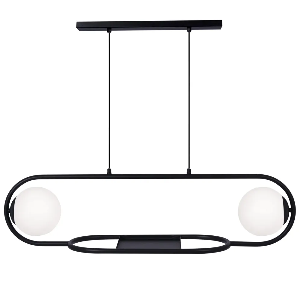 Kaja Finestra 2L suspension linéaire E27 H 80,0cm