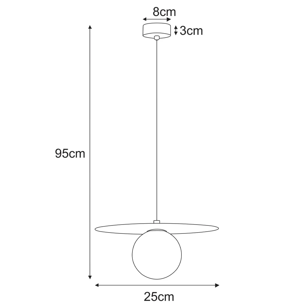 Kaja Robin 1L suspension G9 H 95,0cm