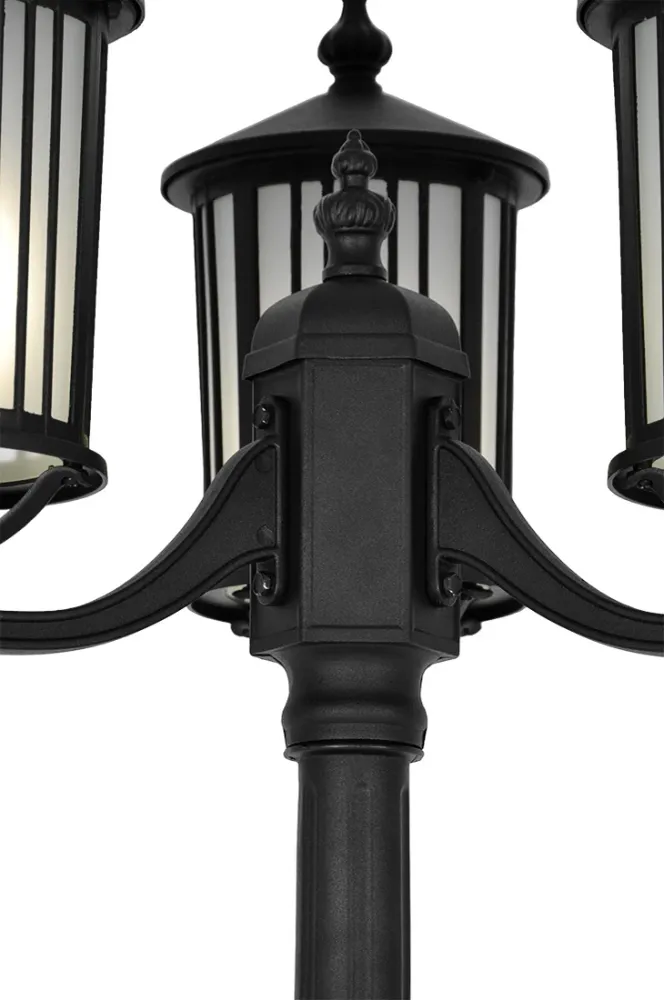 Lampadaire Kaja Detroit 3L E27 H 225,0 cm