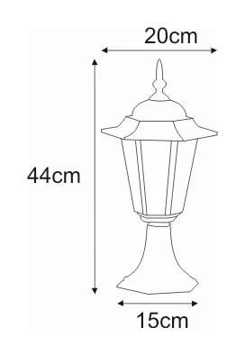 Lampadaire Kaja Standard 1L E27 H 44,0cm