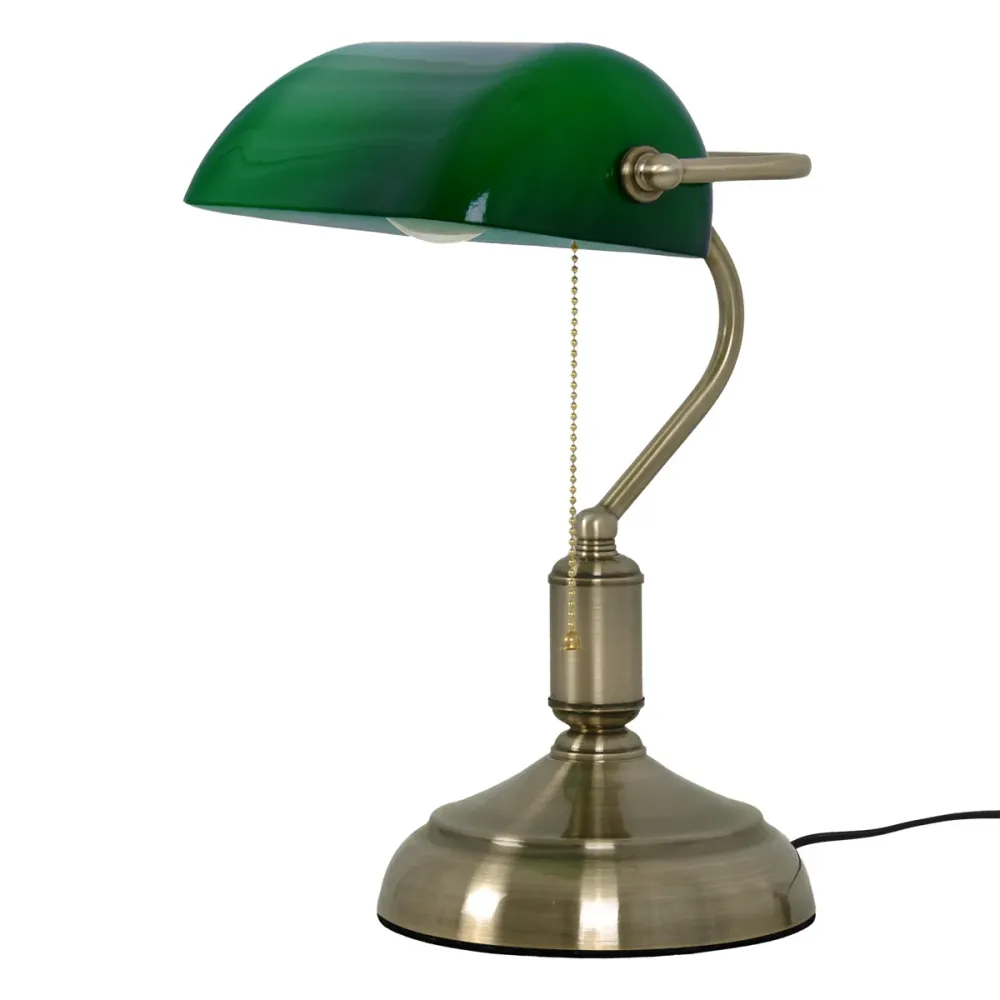 Lampe de bureau Kaja Bank 1L E27 H 36,0 cm