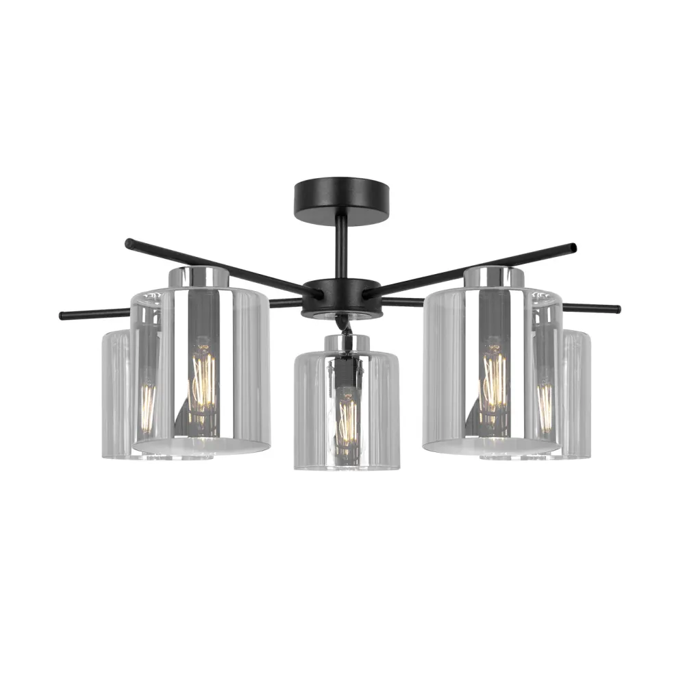 Lustre Kaja Luna 5L E27 H 29,0cm