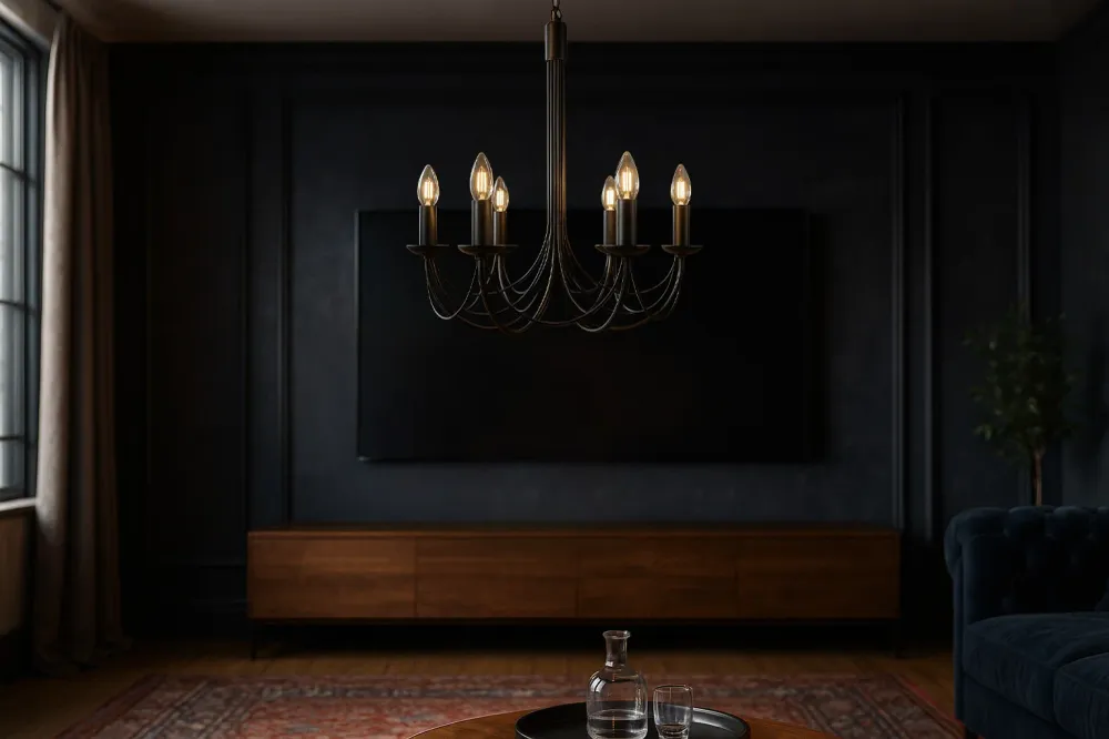Lustre Kaja Perseo 6L E14 H 120,0cm