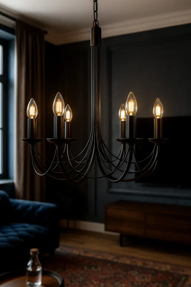 Lustre Kaja Perseo 6L E14 H 120,0cm
