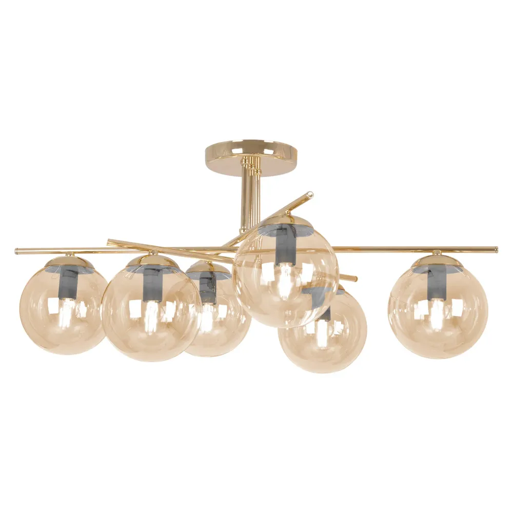 Plafonnier Kaja Grand 6L E14 H 30,0 cm