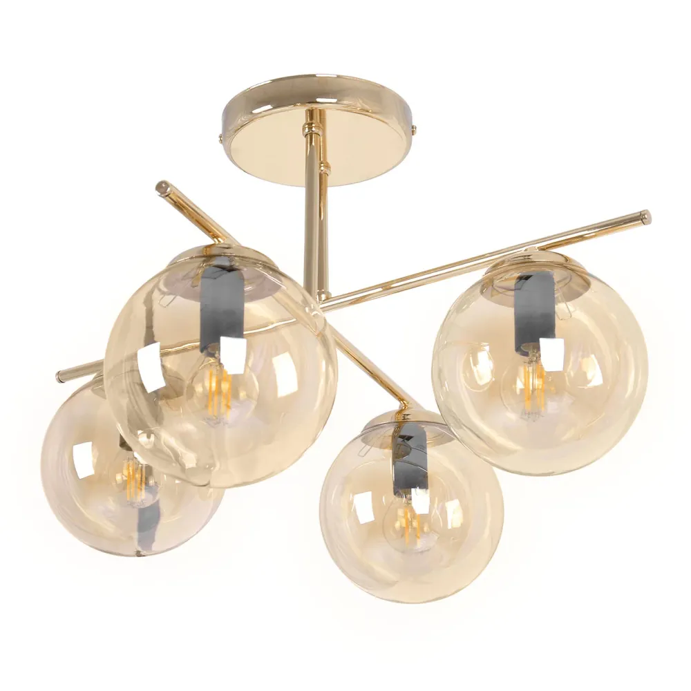 Plafonnier Kaja Grand 4L E14 H 30,0 cm