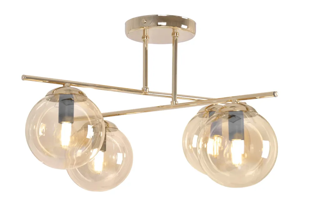 Plafonnier Kaja Grand 4L E14 H 30,0 cm