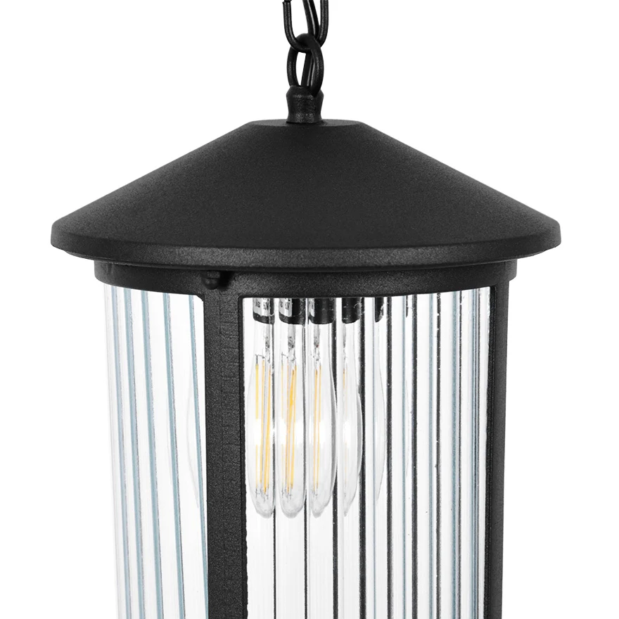 Suspension d'extérieur Kaja Miami 1L, douille E27, hauteur 90 cm