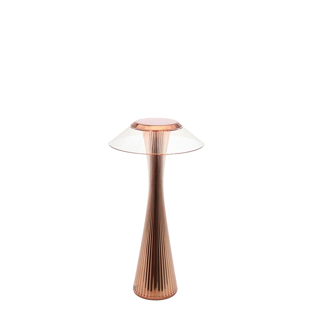 Lampe de table d'intérieur Space de Kartell - Cuivré